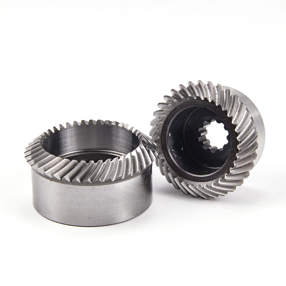 Spiral bevel gears for heavy industrial robot joints