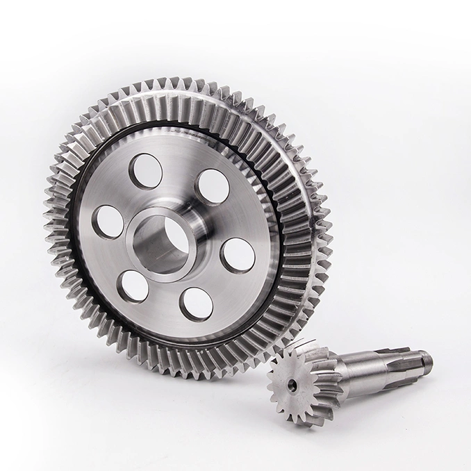 Precision Engineered Spiral Bevel Gear Set