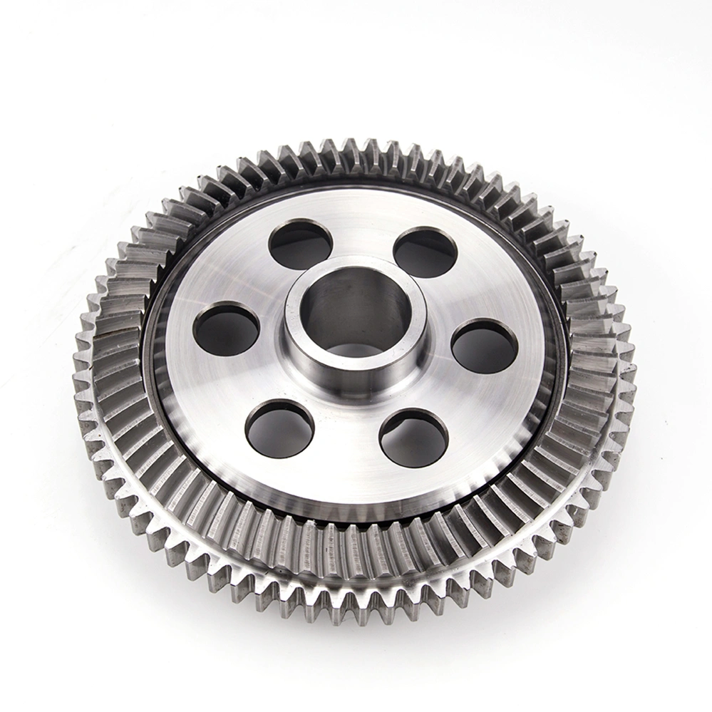 Custom Forged Steel Helical Bevel Gears
