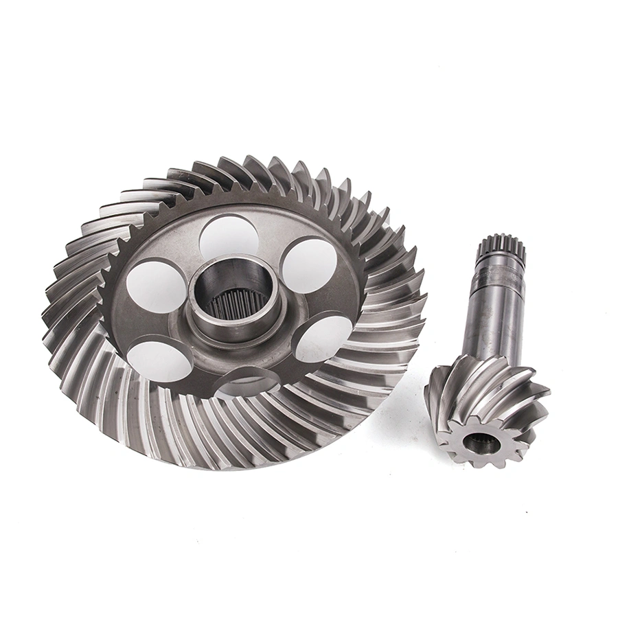 Custom Forged Steel Helical Bevel Gears
