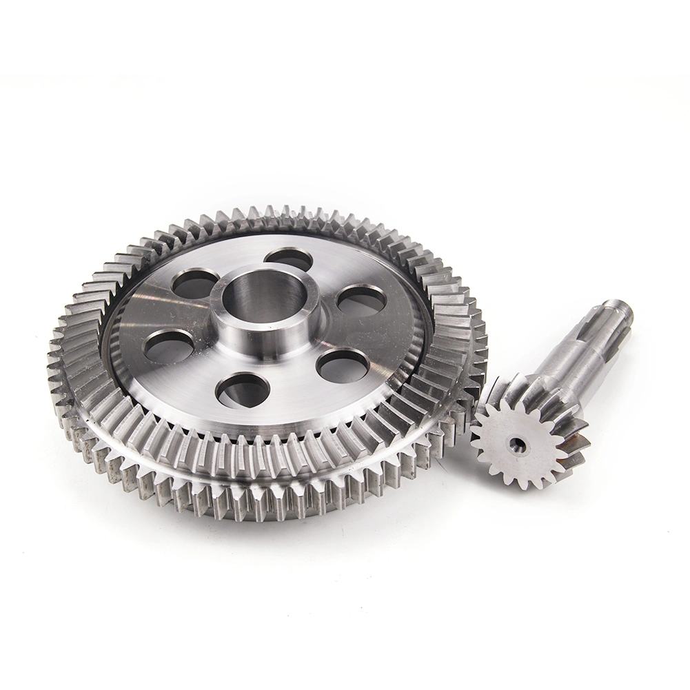 Efficient Spiral Bevel Gear Set for Smooth Operation