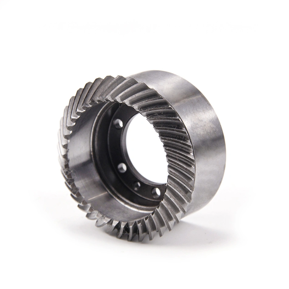 Spiral bevel gears for heavy industrial robot joints